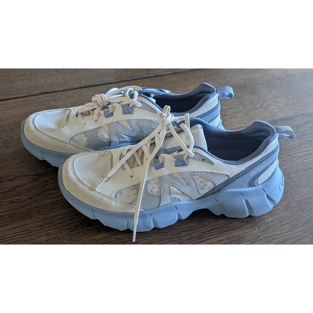 Merrell Womens Speed Fusion Stretch Sneakers Blue White Size 9.5 J008298 NWOB